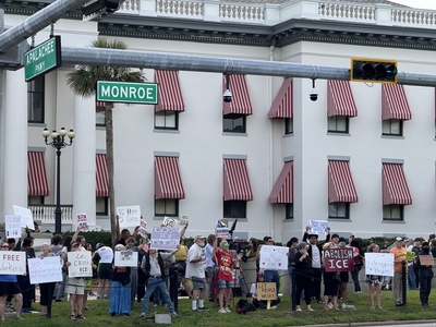 ‘Corrupt’ Tallahassee ICE raid hits close to home, drums up community protest