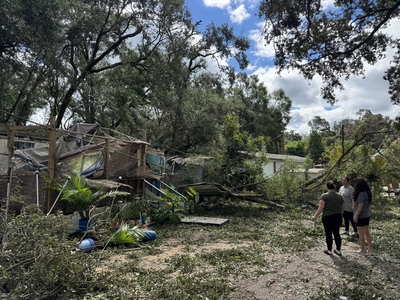 After Hurricane Isaias, neighbors reckon with damage to their homes in Pensacola