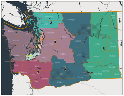 ‘Literally no way’: Idea of redrawing WA’s congressional map gets bipartisan brush off