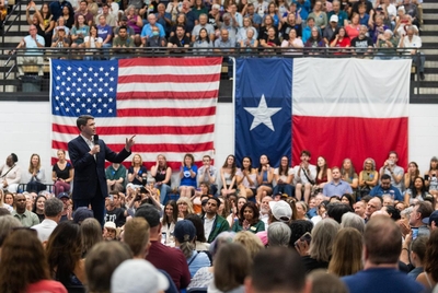 Texas Rep. James Talarico D-Austin speaks during a redistricting rally at Delco Activity Center Friday, July 25, 2025 in Austin, Texas.