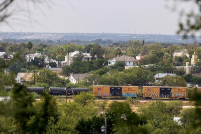 EAGLE PASS, TEXAS - November 7, 2024: The city of Eagle Pass, Texas. Ilana Panich-Linsman for The New York Times