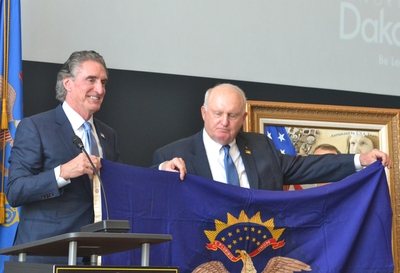 First North Dakotan to fly in space awarded state’s top honor