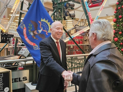 Scheel recognized for joy, vision, success through North Dakota Rough Rider Award