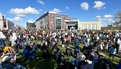 ‘I love America:’ Thousands join No Kings rallies in 11 North Dakota cities