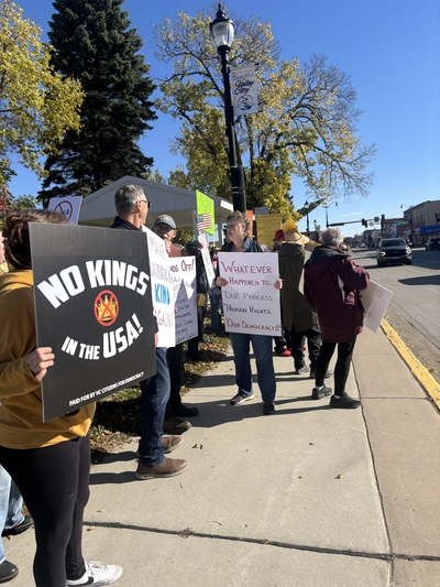 ‘I love America:’ Thousands join No Kings rallies in 11 North Dakota cities