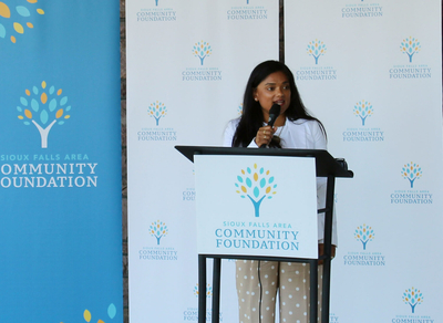Taneeza Islam, executive director of South Dakota Voices for Peace, talks about internet connectivity on June 22, 2023 in Sioux Falls. (submitted photo)
