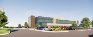 Rendering of the digestive health building planned for Avera McKennan in Sioux Falls. (Courtesy of Avera Health)