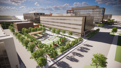 $57 million office and retail structure on deck for north downtown Omahaâs Builderâs District