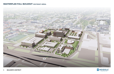 $57 million office and retail structure on deck for north downtown Omahaâs Builderâs District