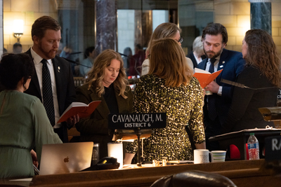 Nebraska lawmaker threatened with censure for comparing transgender legislation with genocide
