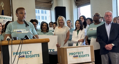Protect Our Rights, abortion-rights campaign, hosts a news conference