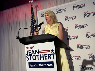 Ewing sends Stothert packing, gives heart of ‘blue dot’ a Democratic mayor