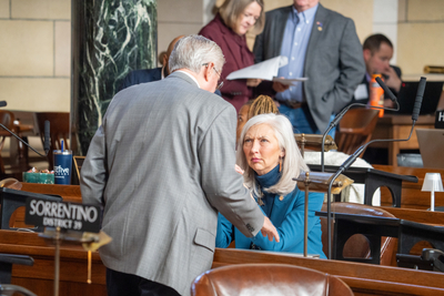Pillen eyes more state budget cuts to help offset local property taxes