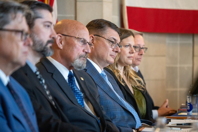 Pillen eyes more state budget cuts to help offset local property taxes