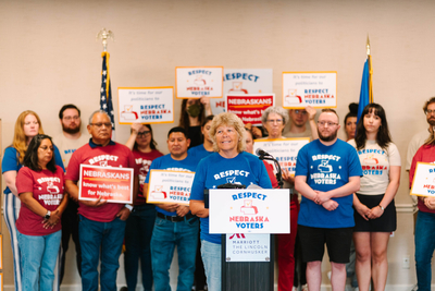 Signatures turned in for measure to restrict Nebraska lawmakers’ ability to change voter-passed laws