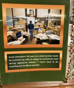 Ernie Chambers library unveiled as longest tenured lawmaker turns 89: ‘I’ll never give up’&nbsp;