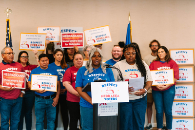 Signatures turned in for measure to restrict Nebraska lawmakers’ ability to change voter-passed laws