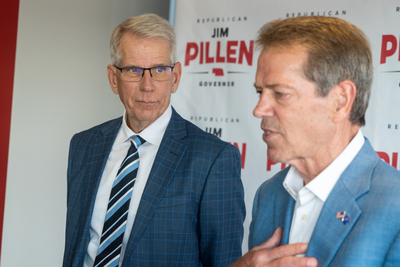 Pillen faces blowback on Nebraska immigration stance, releases ‘Pillen Playbook 2.0’ platform