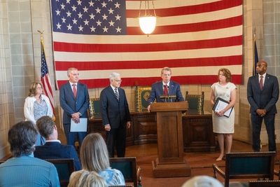 Pillen, Evnen, county election officials call for changes to Nebraska petition circulator laws