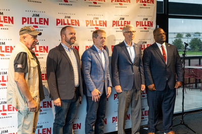 Pillen, Walz lean into conservative support in dueling endorsements for Nebraska governor
