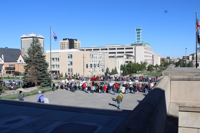 No Kings rallies in Lincoln, Omaha draw demonstrators opposed to Trump’s policies