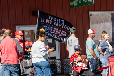 What did people who went to Trump’s Nebraska rally have to say?