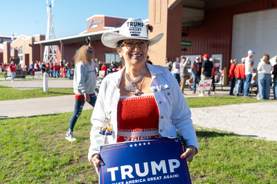 What did people who went to Trump’s Nebraska rally have to say?