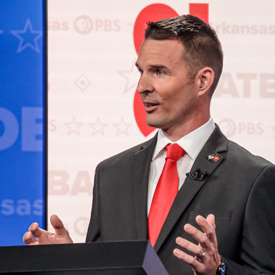 Libertarian candidate Kenneth Cates. (John Sykes/Arkansas Advocate - 102122)