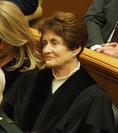 Image of Arkansas Supreme Court Chief Justice Karen Baker on Jan. 14, 2025.