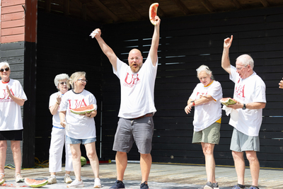 Watermelons and politics collide in Hope, Arkansas festival