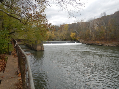 A few streams are freed from low head dams but many more remain in Kentucky