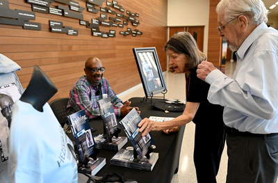 Hezekiah Watkins gets birthday wishes at Mississippi Civil Rights Museum