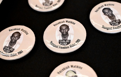 Hezekiah Watkins gets birthday wishes at Mississippi Civil Rights Museum