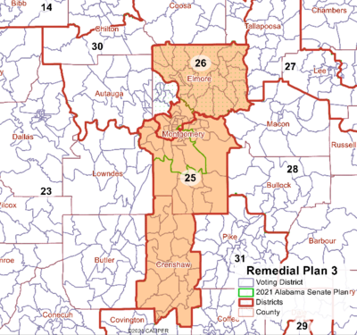 University of Alabama freshman draws state’s court-ordered Senate map
