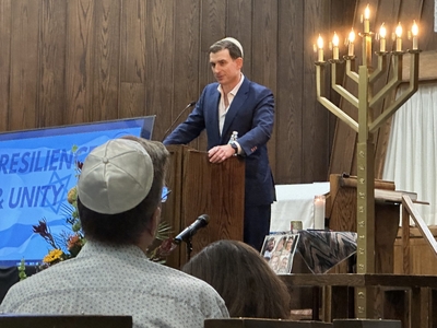 SC synagogue remembers victims of Oct. 7 attack on Israel