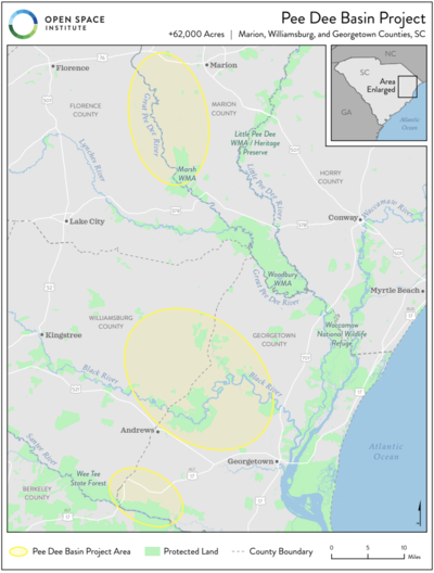 Largest conservation easement project in SC history underway with $50M grant