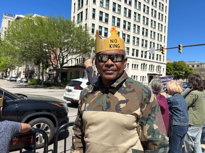At SC’s No Kings protest, more than 1,000 protesters urged to do more to make political change