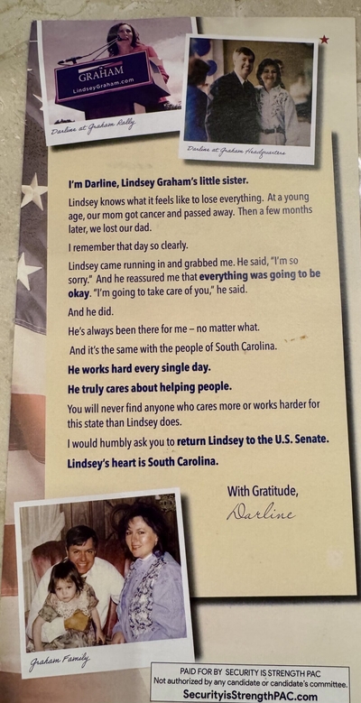 SC governor appoints Sen. Lindsey Graham’s sister to fulfill his term
