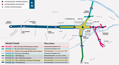 As $2.7B interchange project advances, federal officials praise SC for clearing up congestion