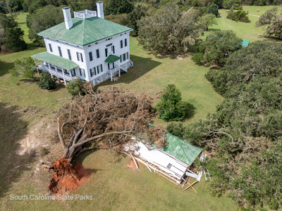 SC to rebuild 169-year-old slave cabin destroyed by Hurricane Helene