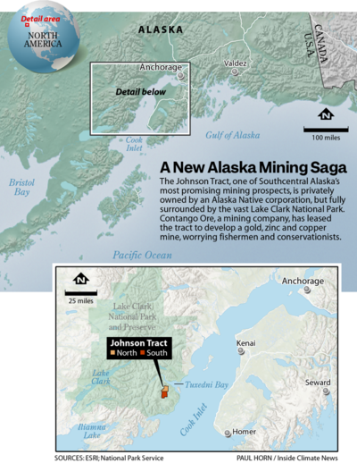 Inside one of Alaska’s national parks, a fight looms over a possible gold mine