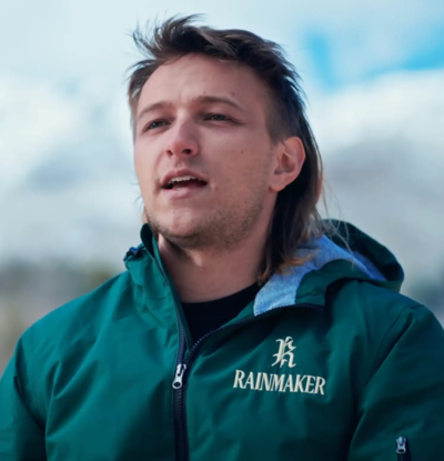 Augustus Doricko, 26, is chief executive of Rainmaker Technology Corp. (Photo courtesy of Rainmaker)