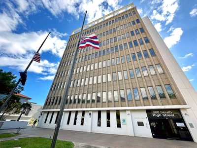 The Maui County Council heard from the public Tuesday at the Kalana O Maui building in Wailuku. (Nathan Eagle/Civil Beat/2023)