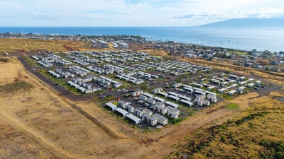 Temporary housing for fire survivors. (Courtesy Sean Hower/2026)