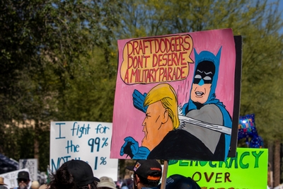 Anti-Trump ‘No Kings’ rallies draw massive crowds, despite Arizona’s sweltering summer heat