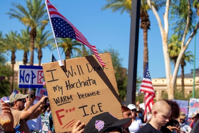 Anti-Trump ‘No Kings’ rallies draw massive crowds, despite Arizona’s sweltering summer heat