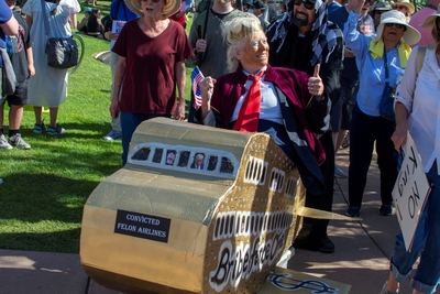 Anti-Trump ‘No Kings’ rallies draw massive crowds, despite Arizona’s sweltering summer heat