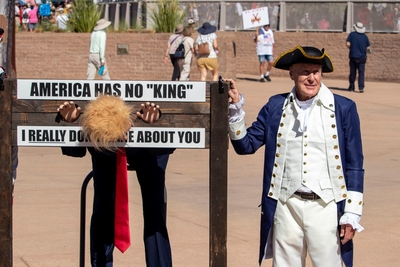 Anti-Trump ‘No Kings’ rallies draw massive crowds, despite Arizona’s sweltering summer heat