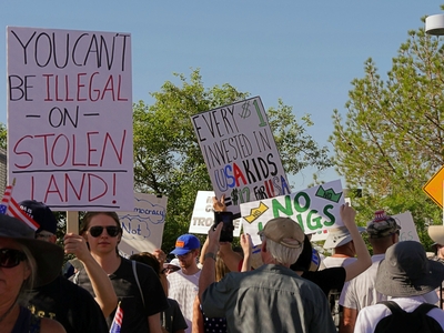 Anti-Trump ‘No Kings’ rallies draw massive crowds, despite Arizona’s sweltering summer heat