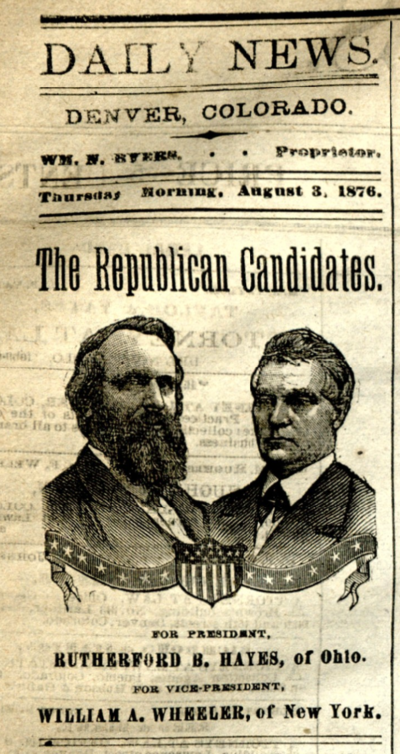 President Ulysses S. Grant proclaimed Colorado a state 150 years ago this week